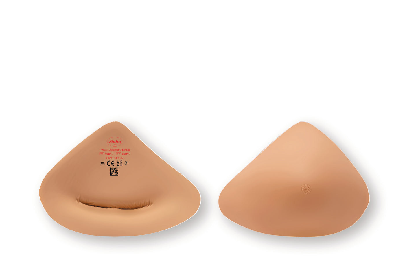 Proteză de sân ANITA TriNature Asymmetric SoftLite partea stângă
