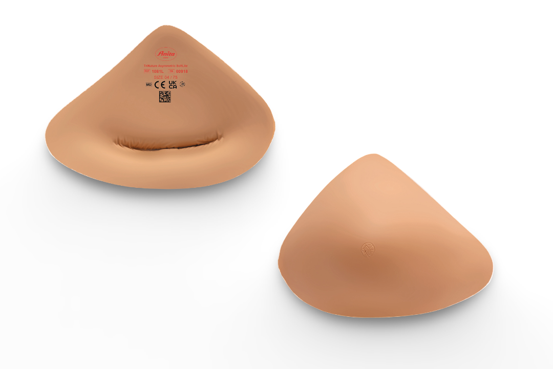 Proteză de sân ANITA TriNature Asymmetric SoftLite partea stângă
