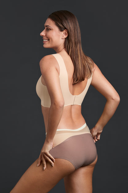 Sutien bralette cu cupe buretate ESSENTIAL